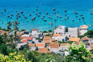 local fishing village in Phu Yen